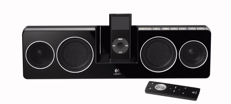 Illustration for article titled Logitech Unveils Pure-Fi Dream and Anywhere iPod Docks